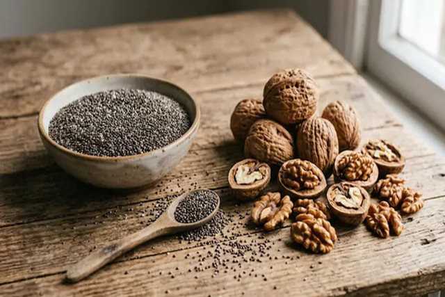 Hạt chia và 3 thực phẩm chay giàu omega-3 tốt cho sức khỏe tim mạch